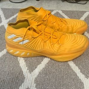 Adidas crazy explosive yellow size 15